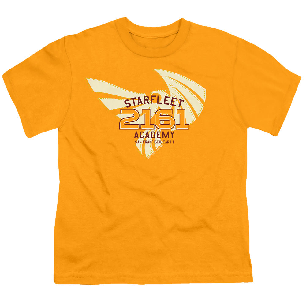 Star Trek - 2161 - Short Sleeve Youth 18/1 - Gold T-shirt