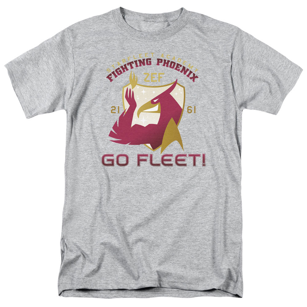 Star Trek - Fighting Phoenix - Short Sleeve Adult 18/1 - Athletic Heather T-shirt