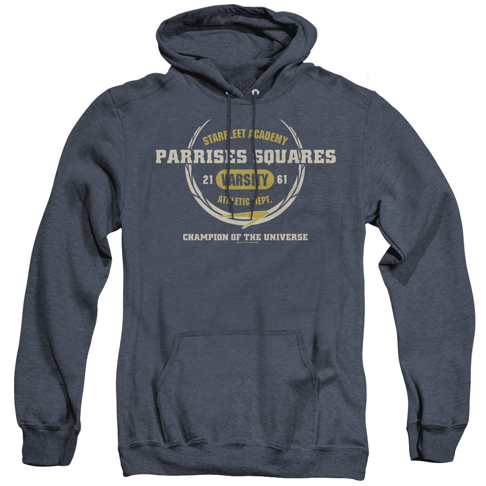 Star Trek - Parrises Squares - Adult Heather Hoodie - Navy