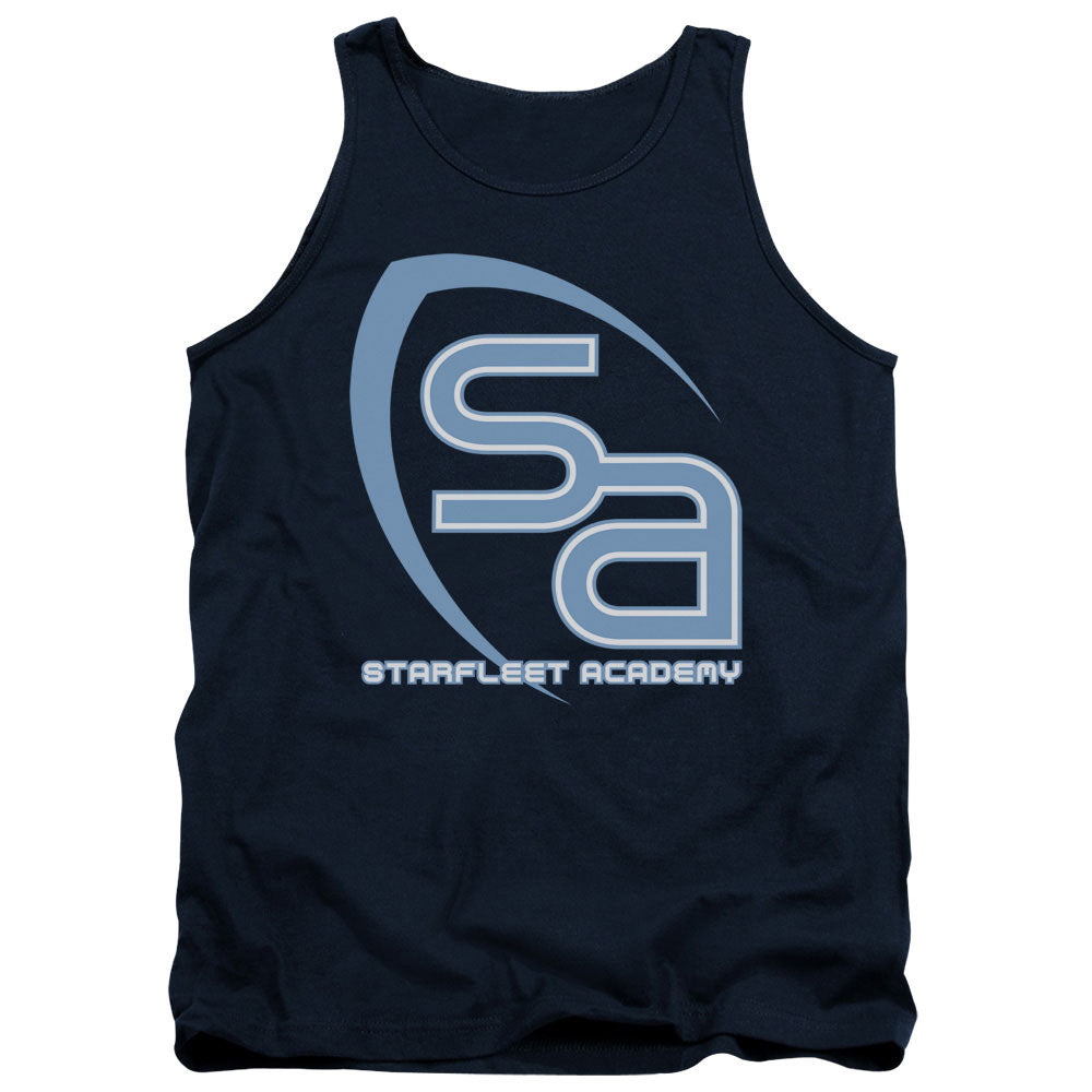 Star Trek - Sa Logo - Adult Tank - Navy