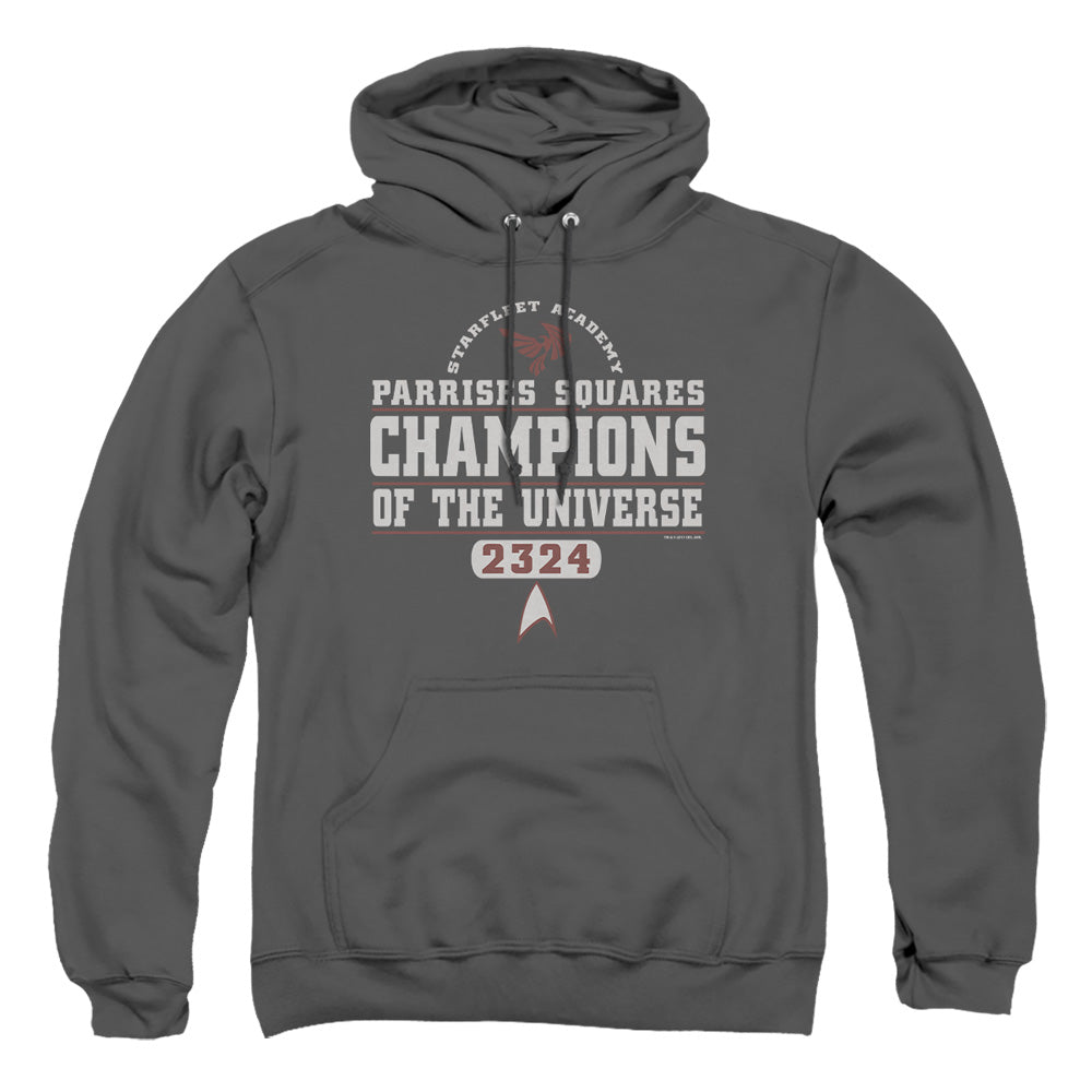 Star Trek - Champions - Adult Pull-over Hoodie - Charcoal