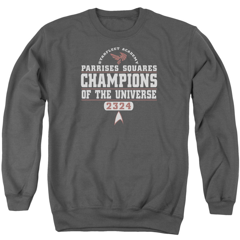 Star Trek - Champions - Adult Crewneck Sweatshirt - Charcoal