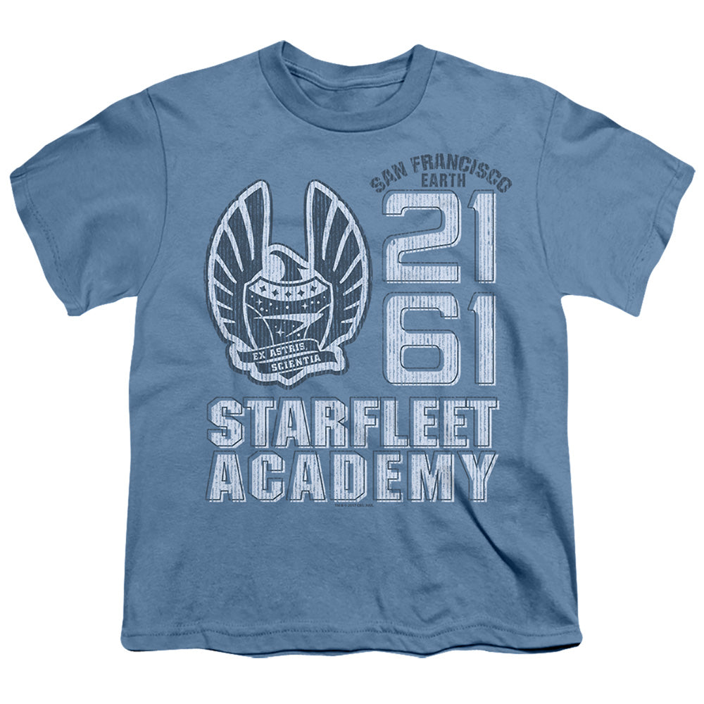 Star Trek - 2161 - Short Sleeve Youth 18/1 - Carolina Blue T-shirt