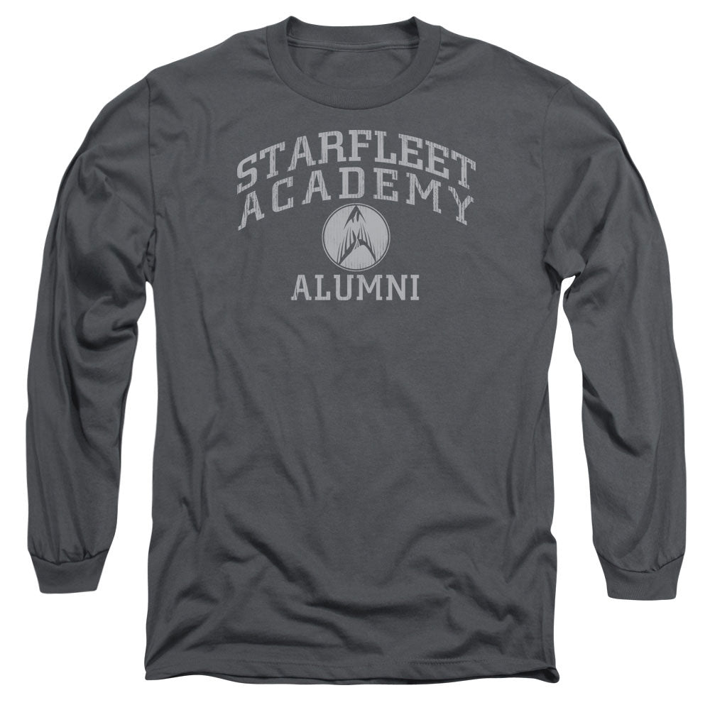 Star Trek - Alumni - Long Sleeve Adult 18/1 - Charcoal T-shirt