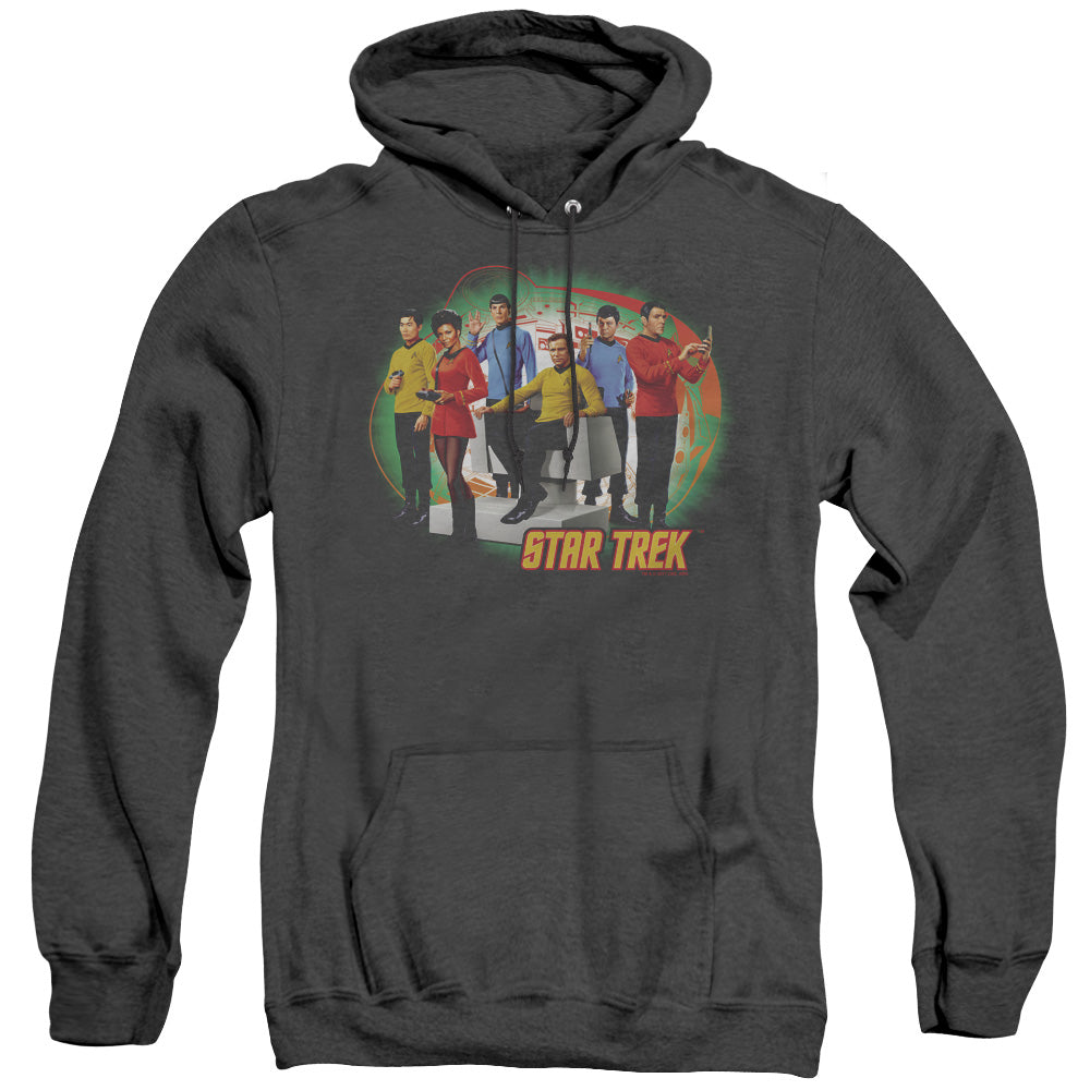 Star Trek - Enterprises Finest - Adult Heather Hoodie - Black
