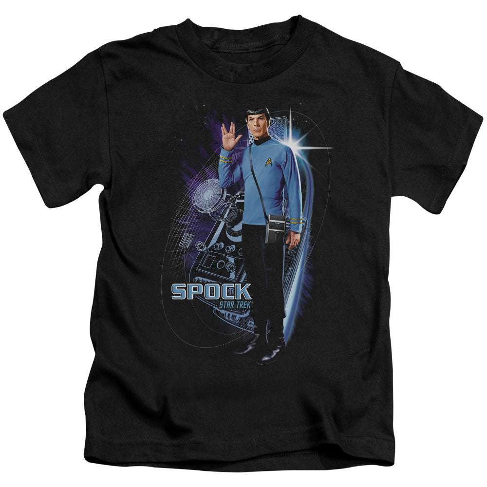 STAR TREK GALACTIC SPOCK - S/S JUVENILE 18/1 - BLACK - T-Shirt