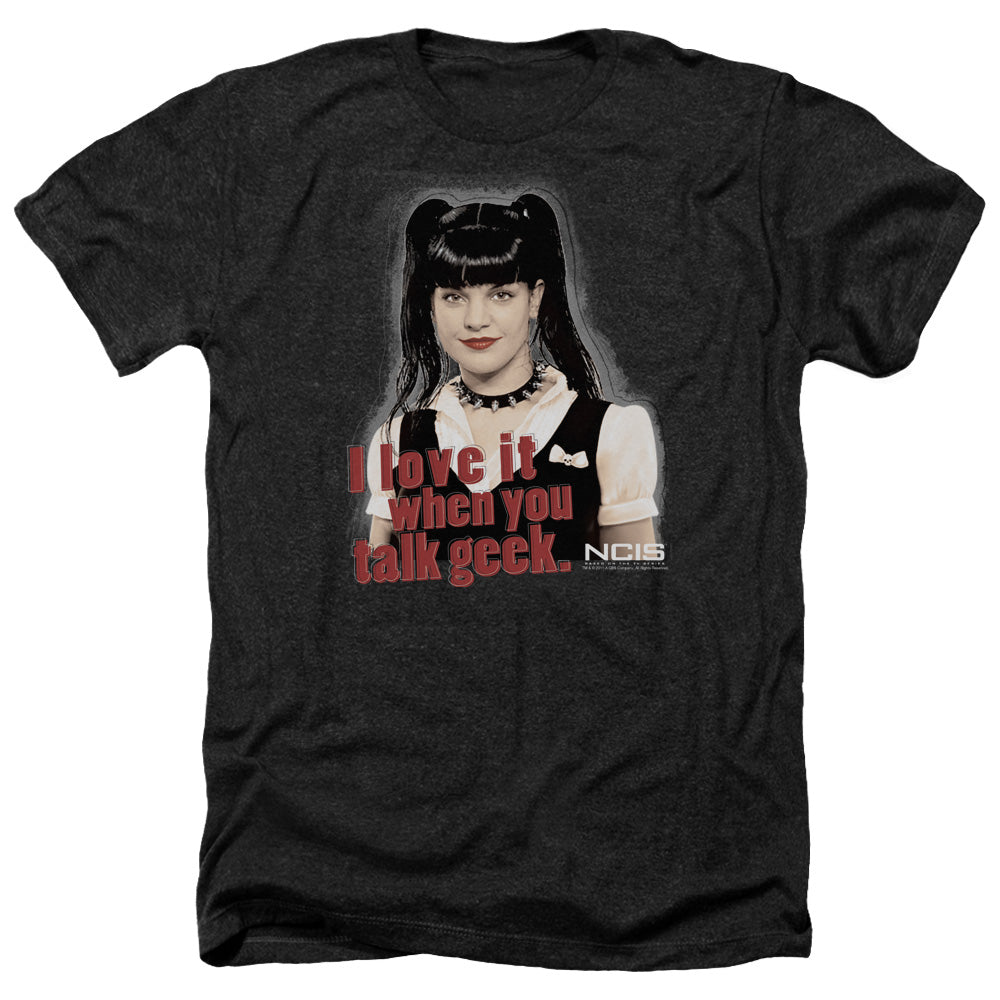 Ncis - Geek Talk - Adult Heather-black
