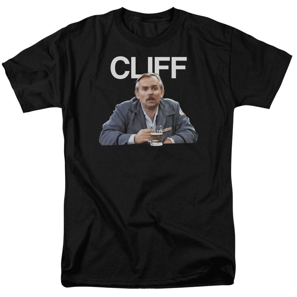 Cheers - Cliff - Short Sleeve Adult 18/1 - Black T-shirt