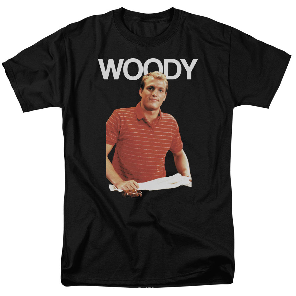 Cheers - Woody - Short Sleeve Adult 18/1 - Black T-shirt