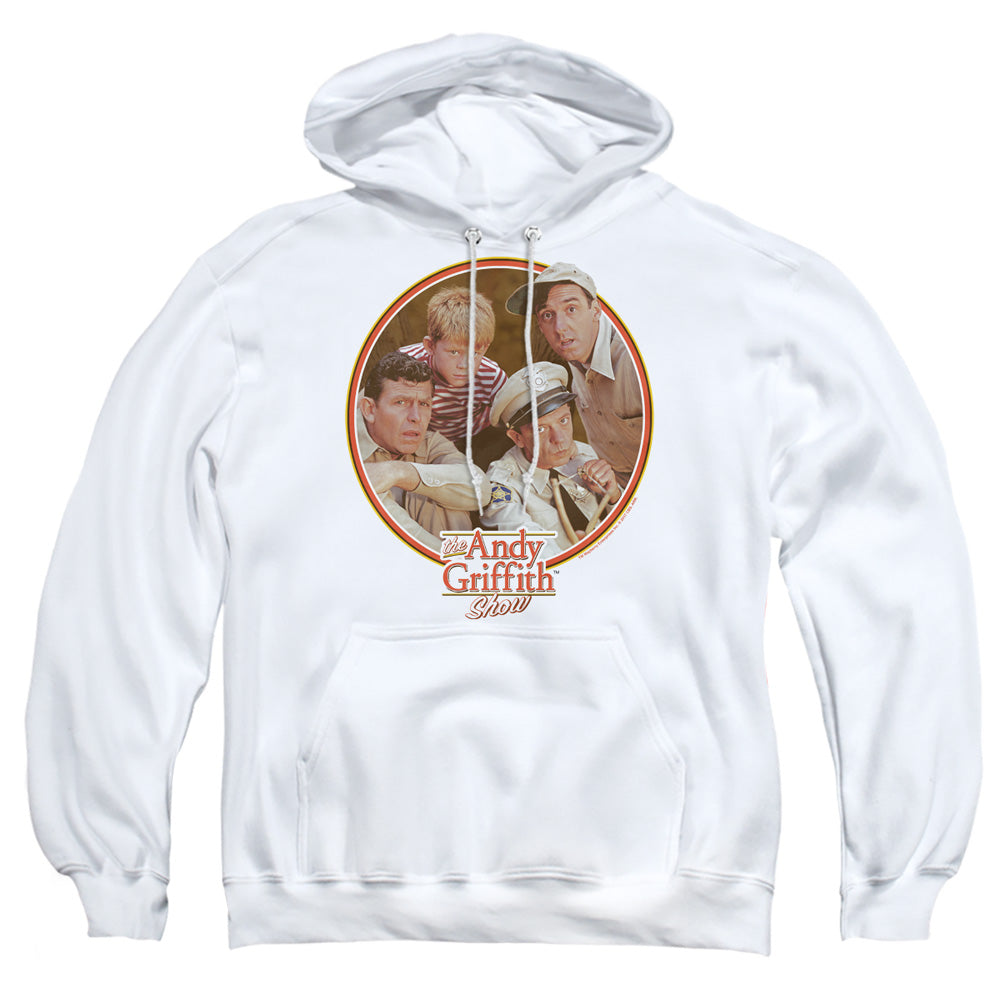 Andy Griffith - Boys Club - Adult Pull-over Hoodie - White