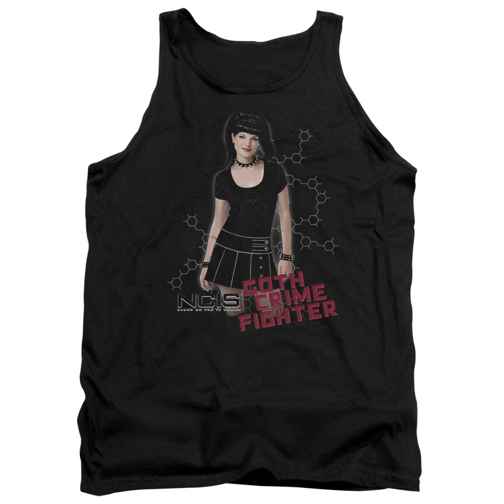 Ncis - Goth Crime Fighter - Adult Tank - Black