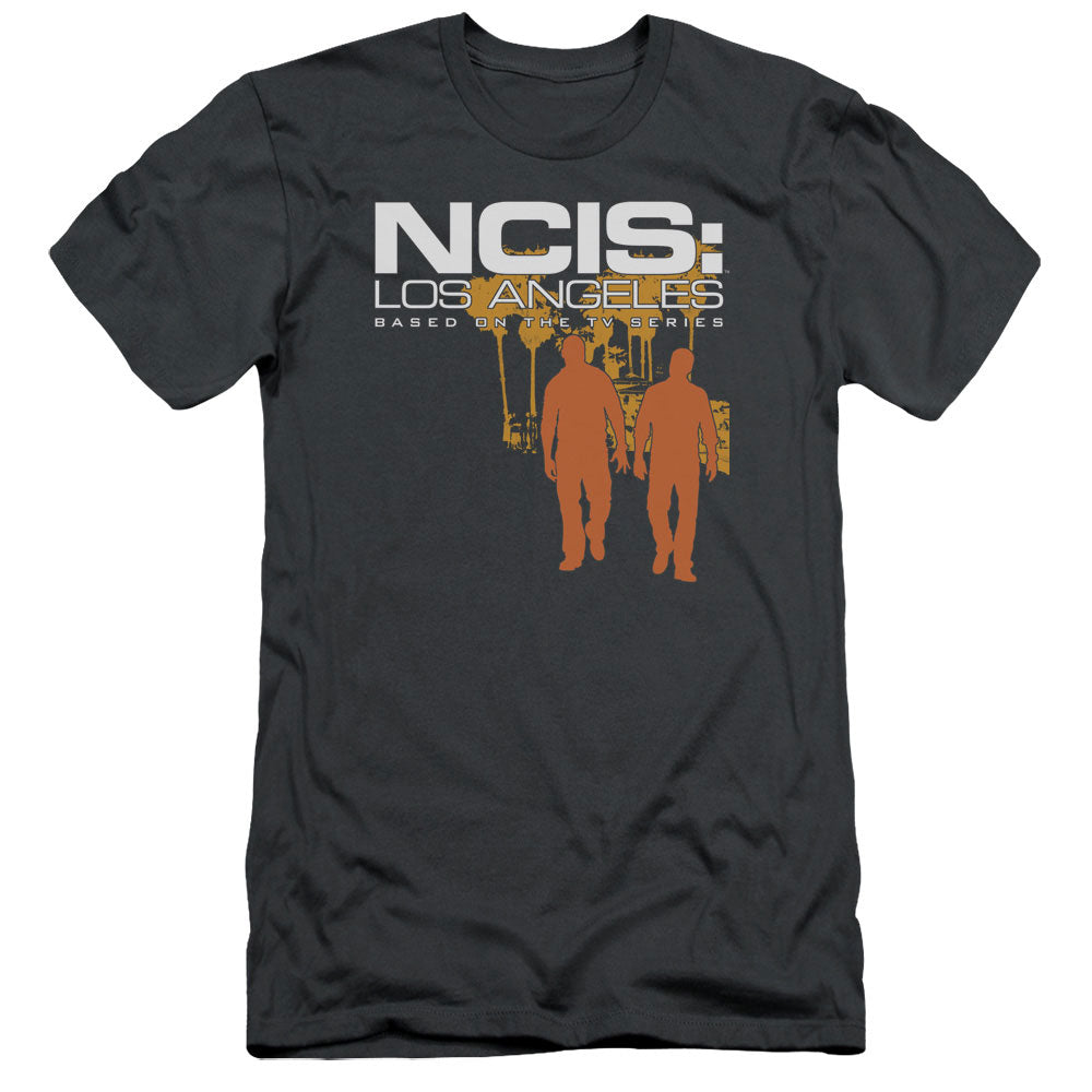 Ncis:la - Slow Walk - Short Sleeve Adult 30/1 - Charcoal T-shirt