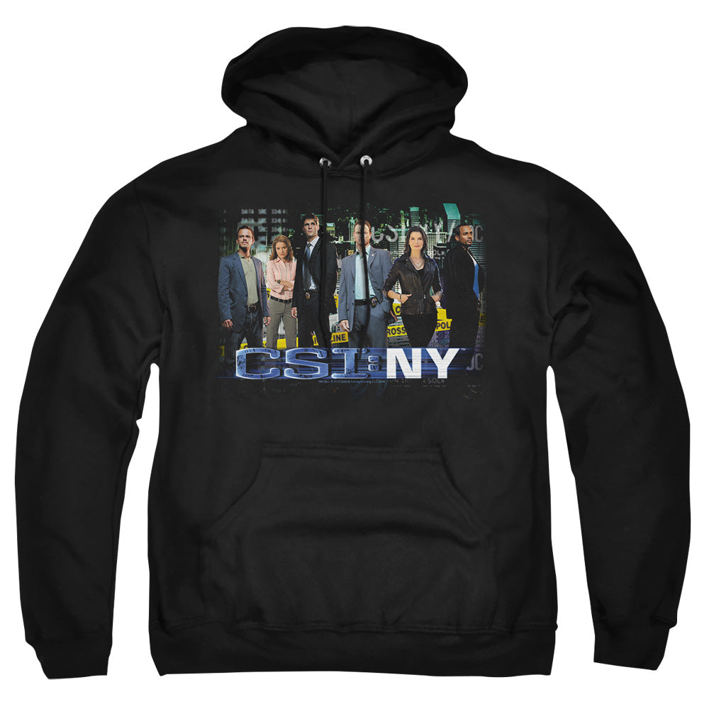 Csi Ny - Cast - Adult Pull-over Hoodie - Black