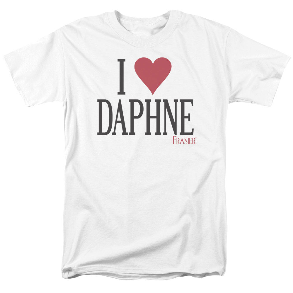 Frasier - I Heart Daphne - Short Sleeve Adult 18/1 - White T-shirt