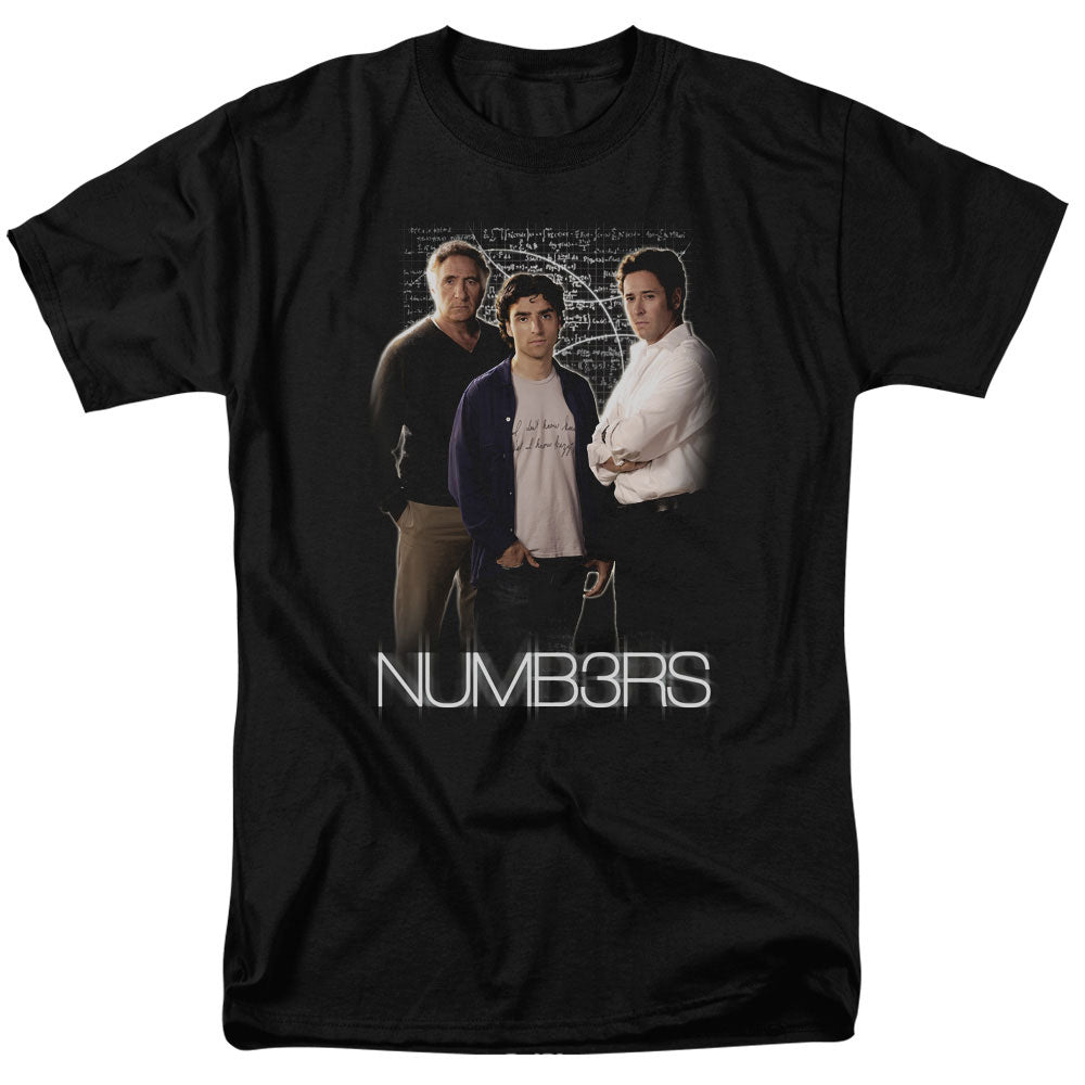 Numbers - Equations - Short Sleeve Adult 18/1 - Black T-shirt