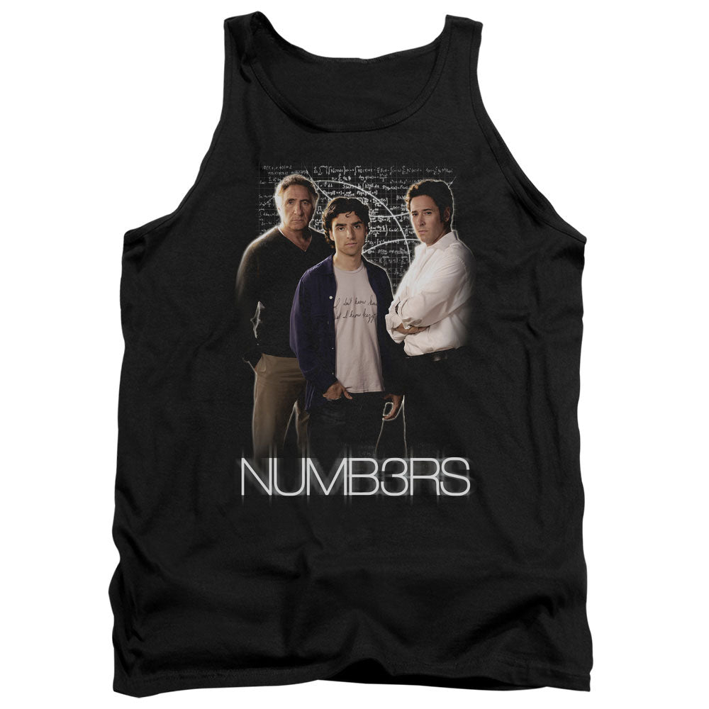 Numbers - Equations - Adult Tank - Black