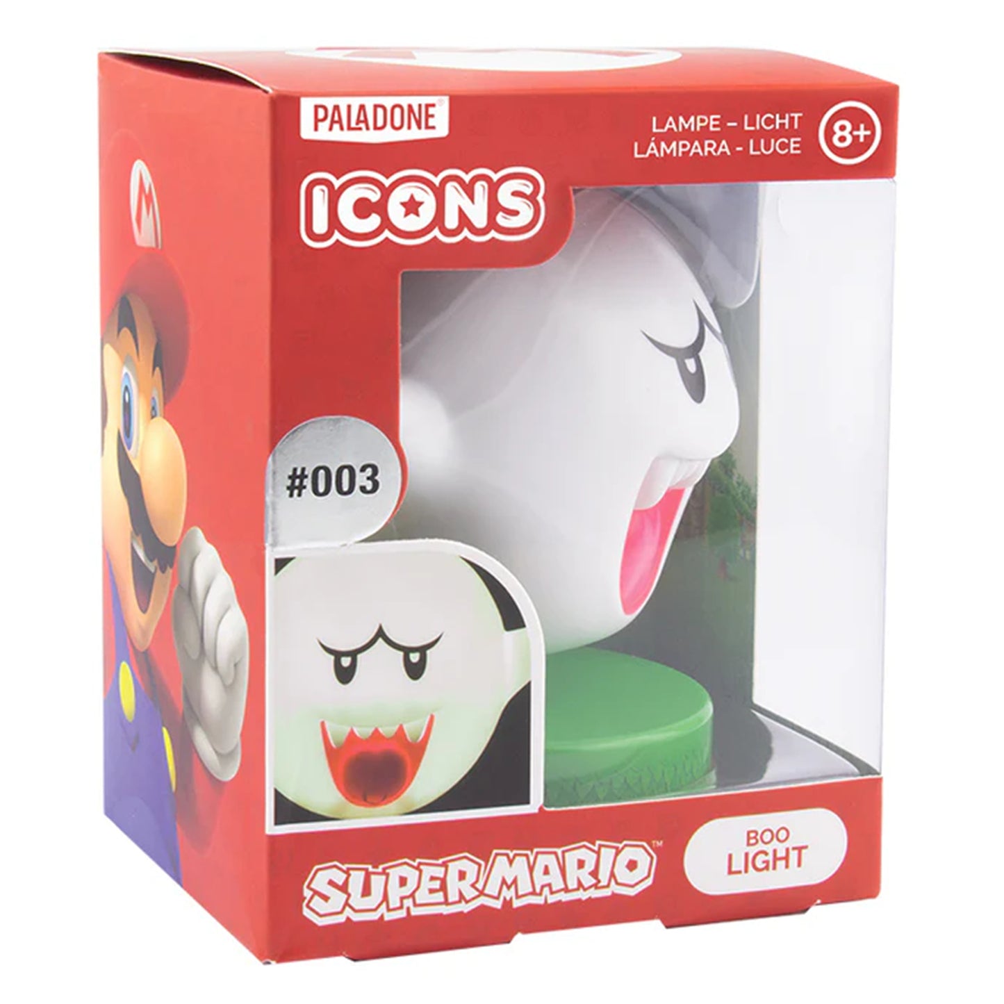 Super Mario Bros Boo Icon Light