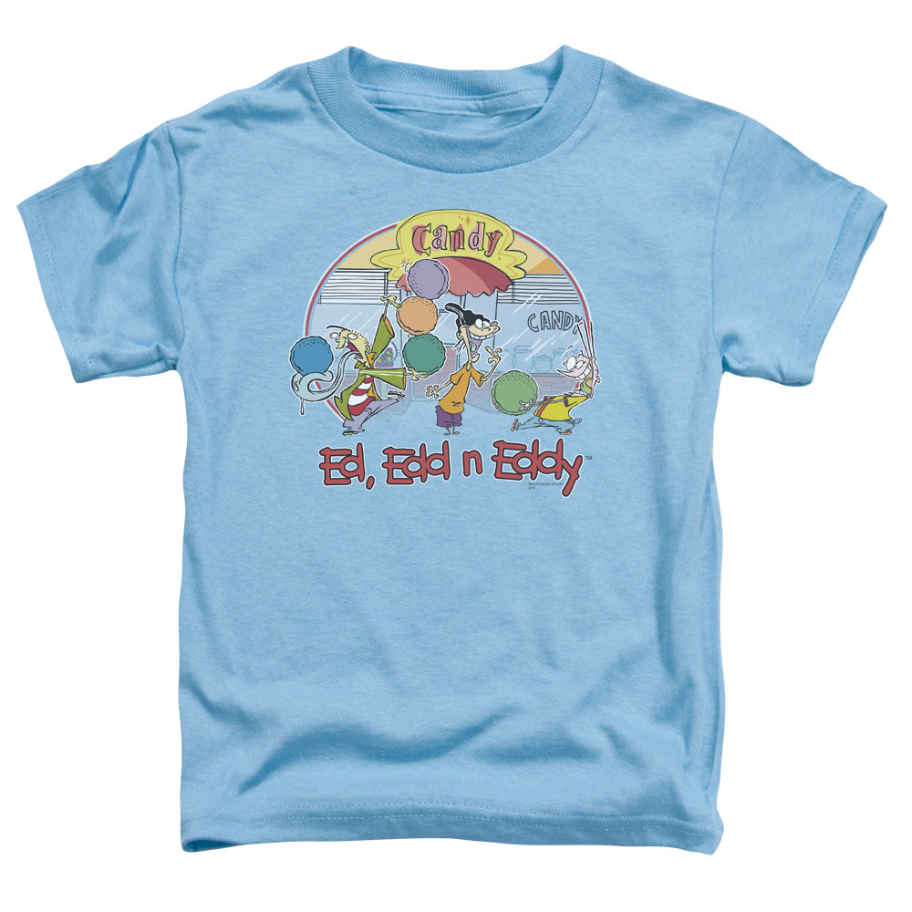 Ed Edd Eddy - Jawbreakers - Short Sleeve Toddler Tee - Carolina Blue T-shirt
