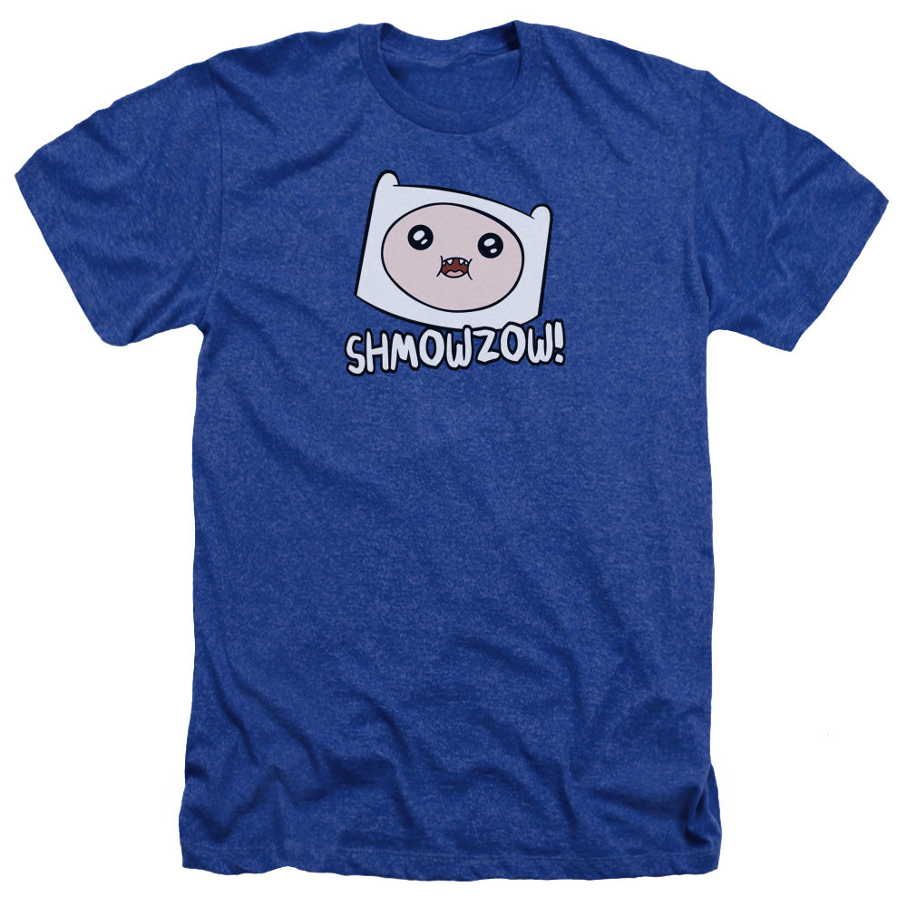 Adventure Time - Shmowzow - Adult Heather - Royal Blue