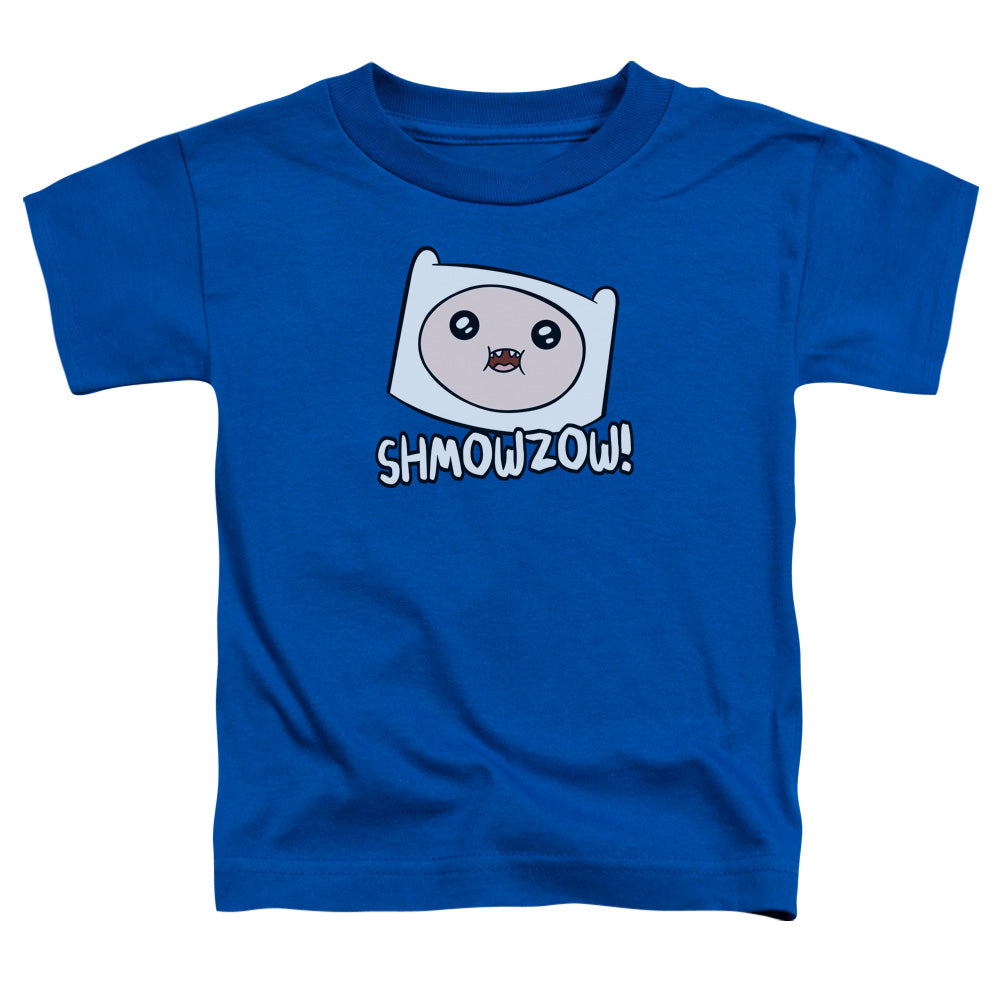 Adventure Time - Shmowzow - Short Sleeve Toddler Tee - Royal Blue T-shirt