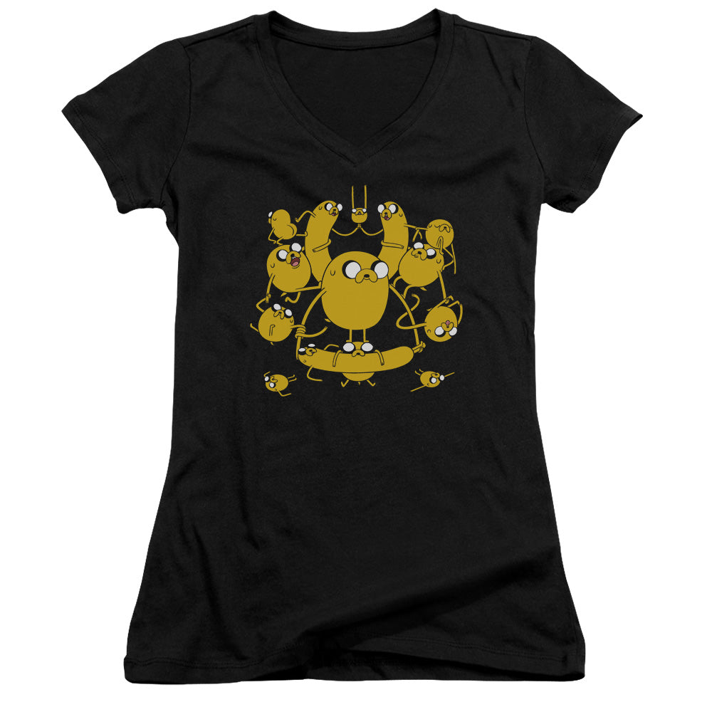Adventure Time - Jakes-junior V-neck - Black