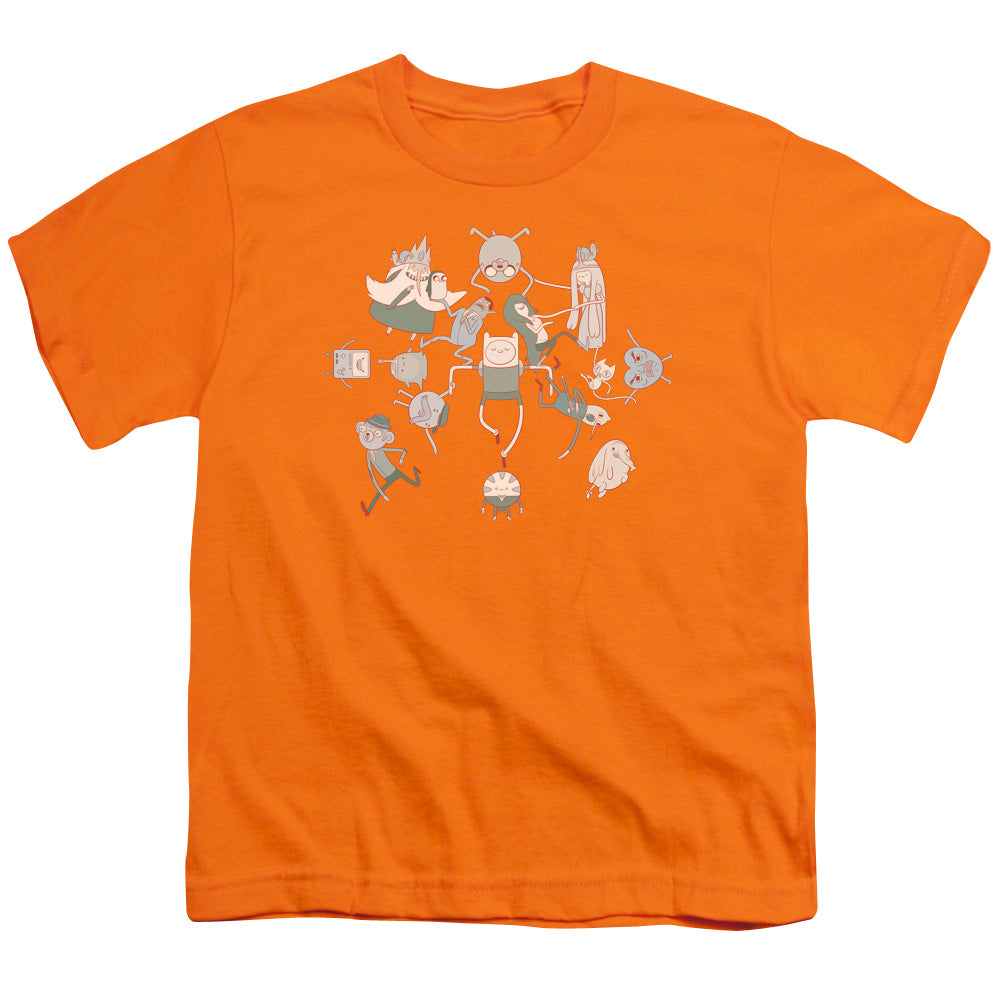 Adventure Time - Glob Ball - Short Sleeve Youth 18/1 - Orange T-shirt