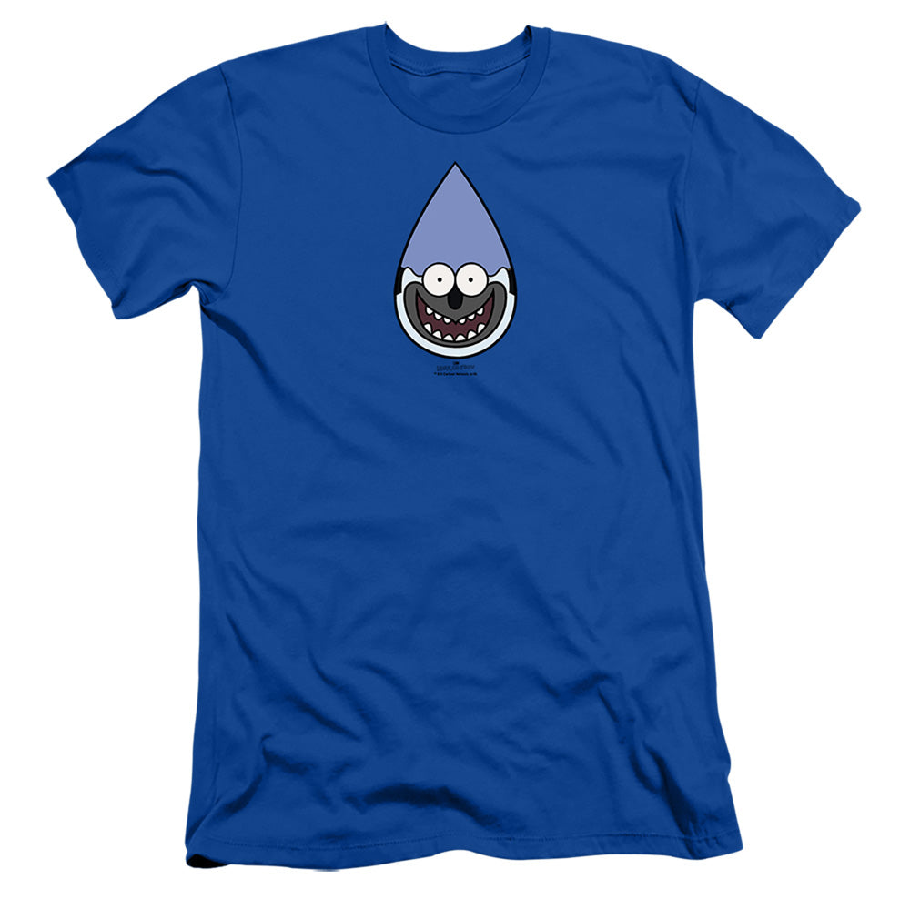 Regular Show - Mordecai - Short Sleeve Adult 30/1 - Royal Blue T-shirt