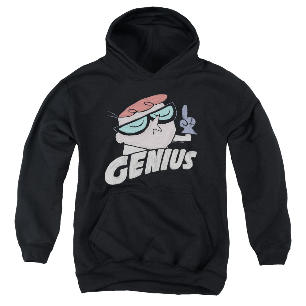 Dexters Laboratory - Genius - Youth Pull-over Hoodie - Black