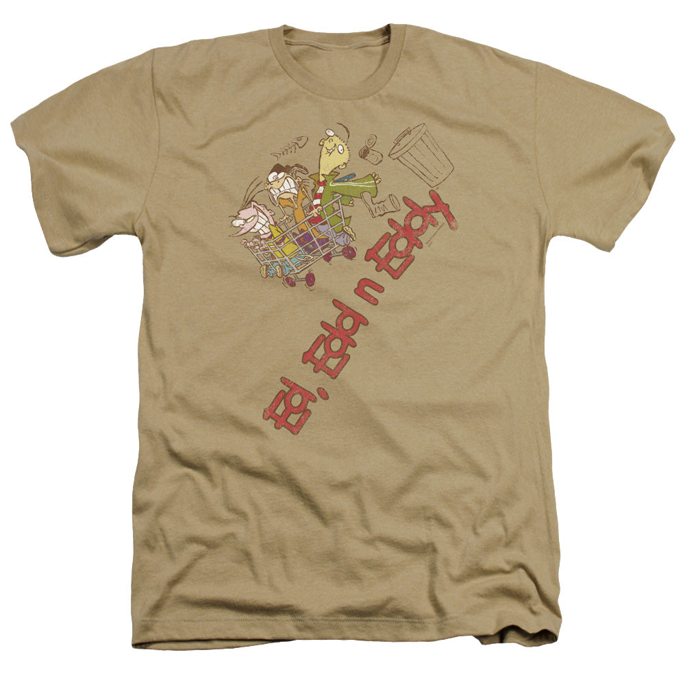 Ed Edd N Eddy - Downhill - Adult Heather - Sand
