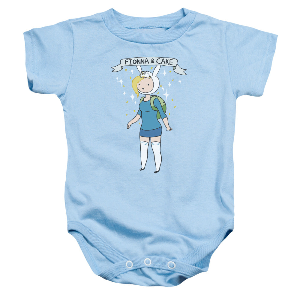Adventure Time - Fionna & Cake-infant Snapsuit - Light Blue