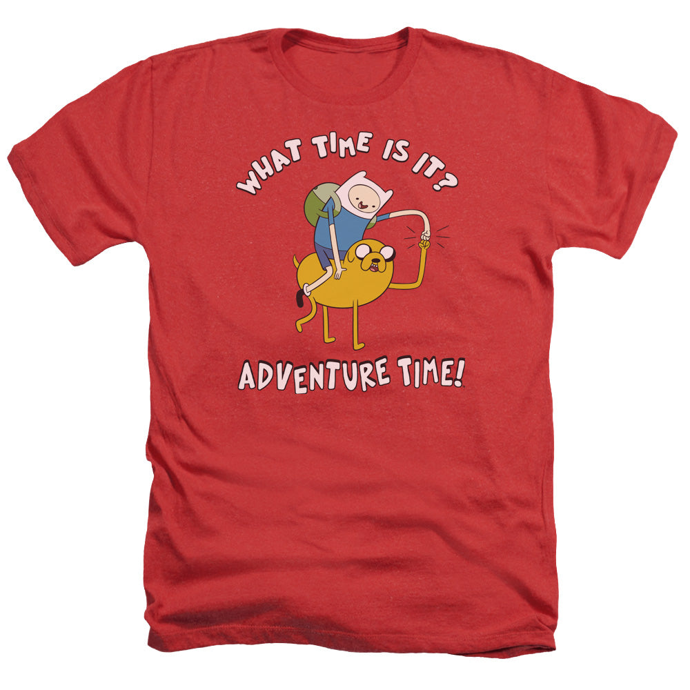 Adventure Time - Ride Bump - Adult Heather - Red