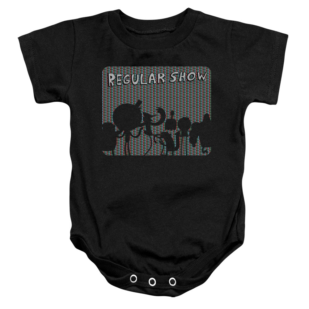 Regular Show - Rgb Group-infant Snapsuit - Black