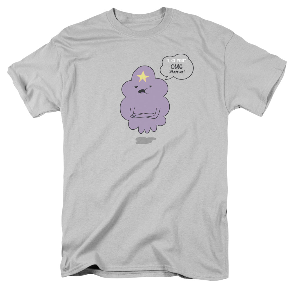 Adventure Time - Lsp Omg - Short Sleeve Adult 18/1 - Silver T-shirt