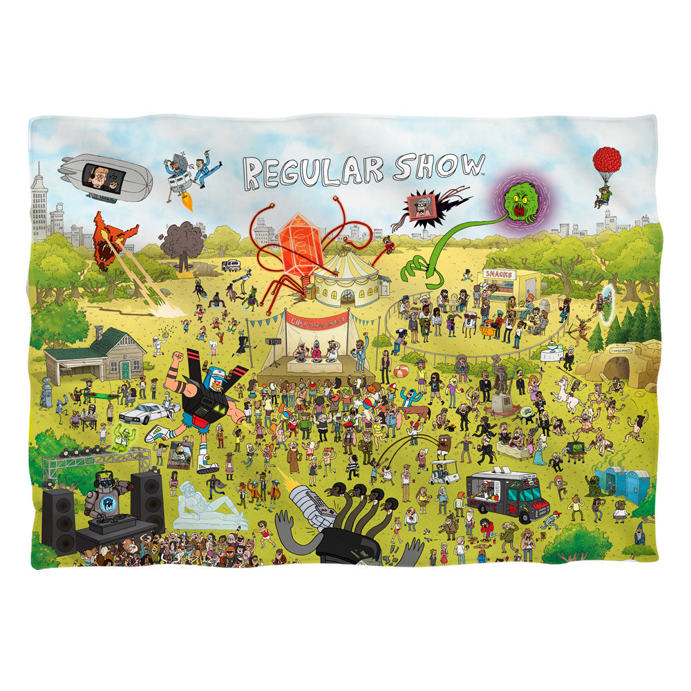 Regular Show Group Shot-pillow