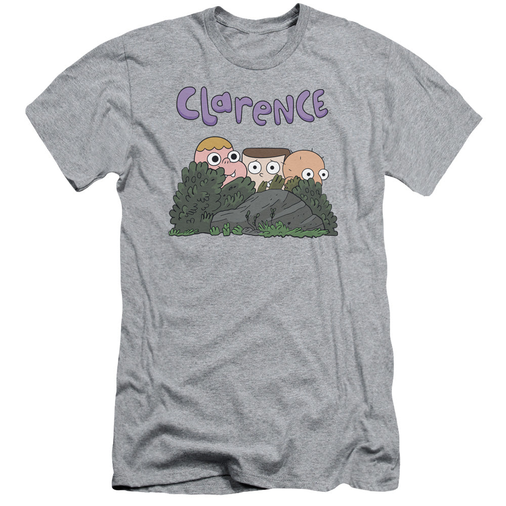 Clarence - Gang - Short Sleeve Adult 30/1 - Athletic Heather T-shirt