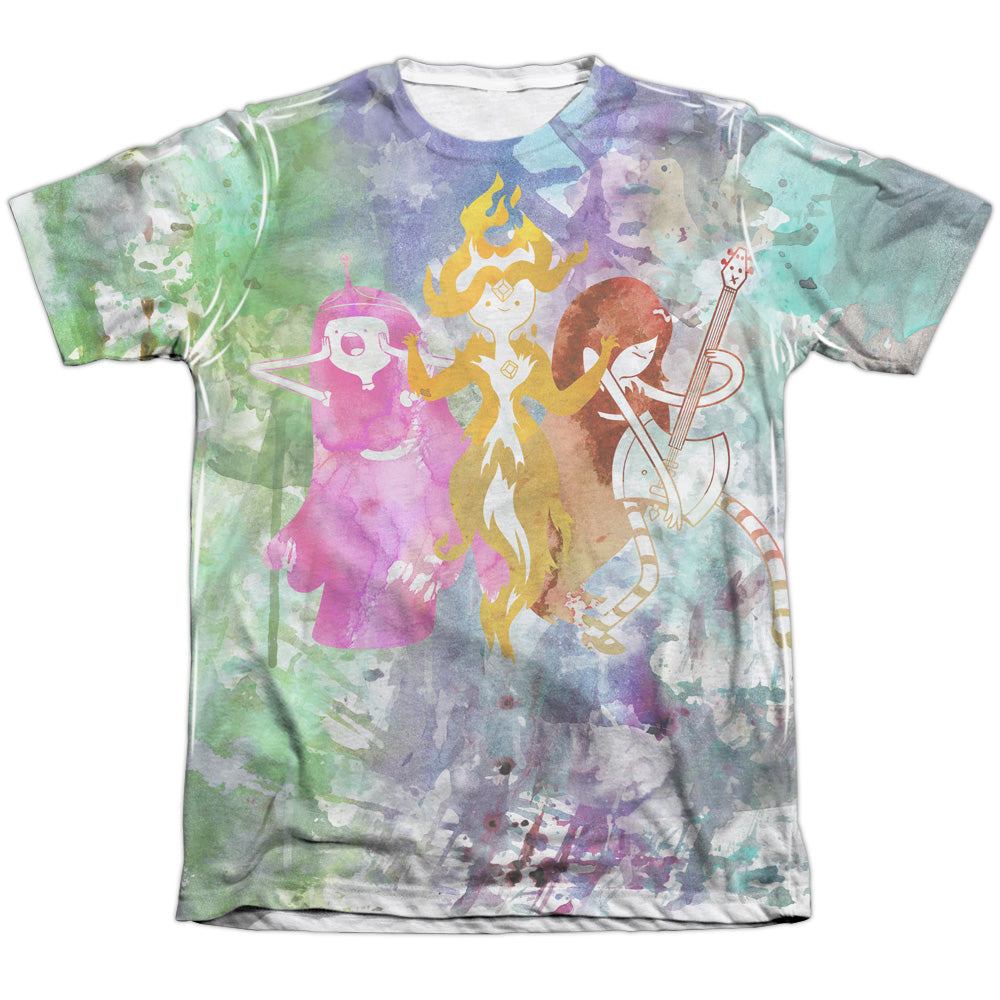 Adventure Time - Three Ladies - Adult Poly/cotton Short Sleeve Tee - White T-shirt