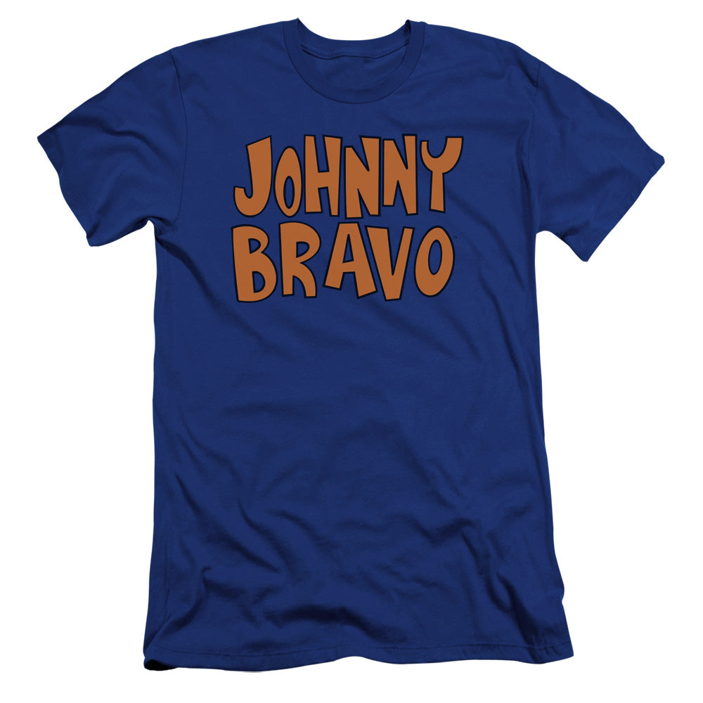Johnny Bravo - Jb Logo-premuim Canvas Adult Slim Fit 30/1 - Royal Blue