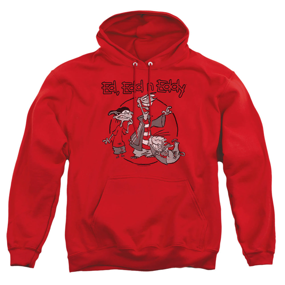 Ed Edd N Eddy - Gang - Adult Pull-over Hoodie - Red
