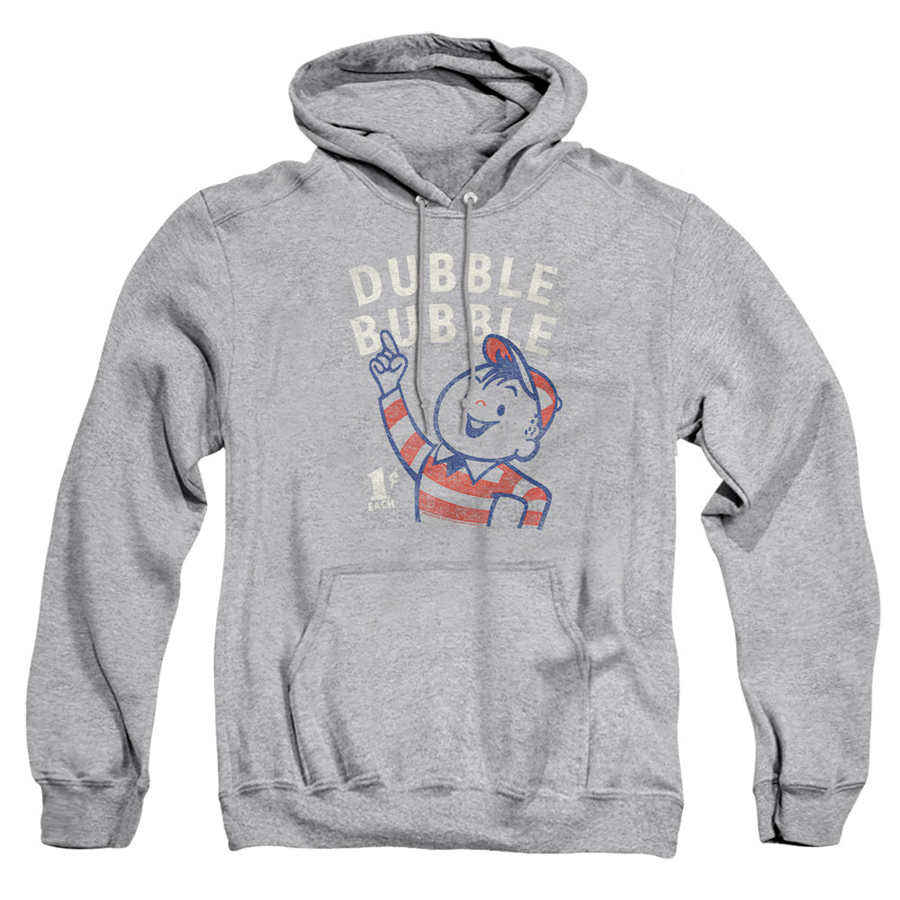 Dubble Bubble - Pointing - Adult Pull-over Hoodie - Athletic Heather