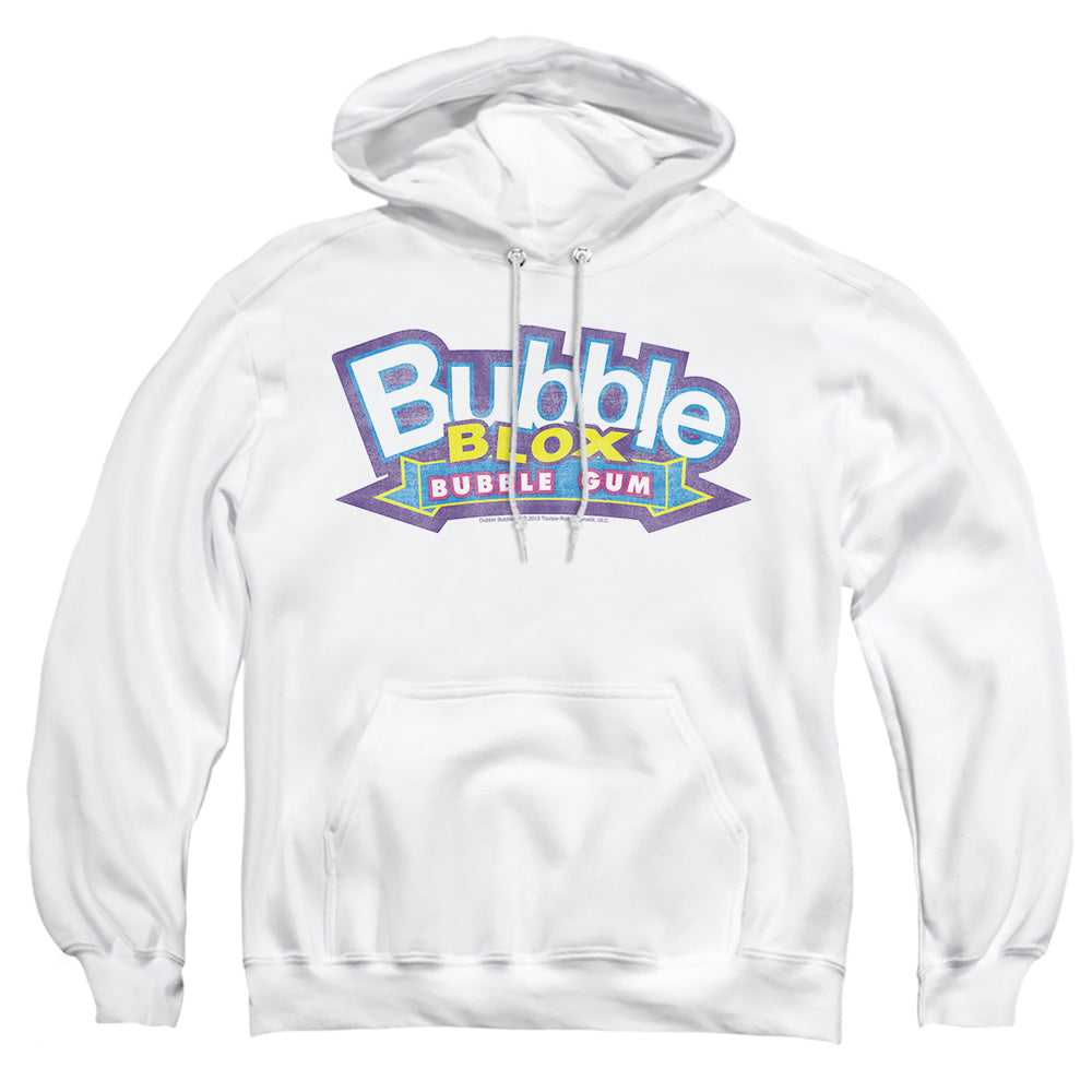 Dubble Bubble - Bubble Blox - Adult Pull-over Hoodie - White