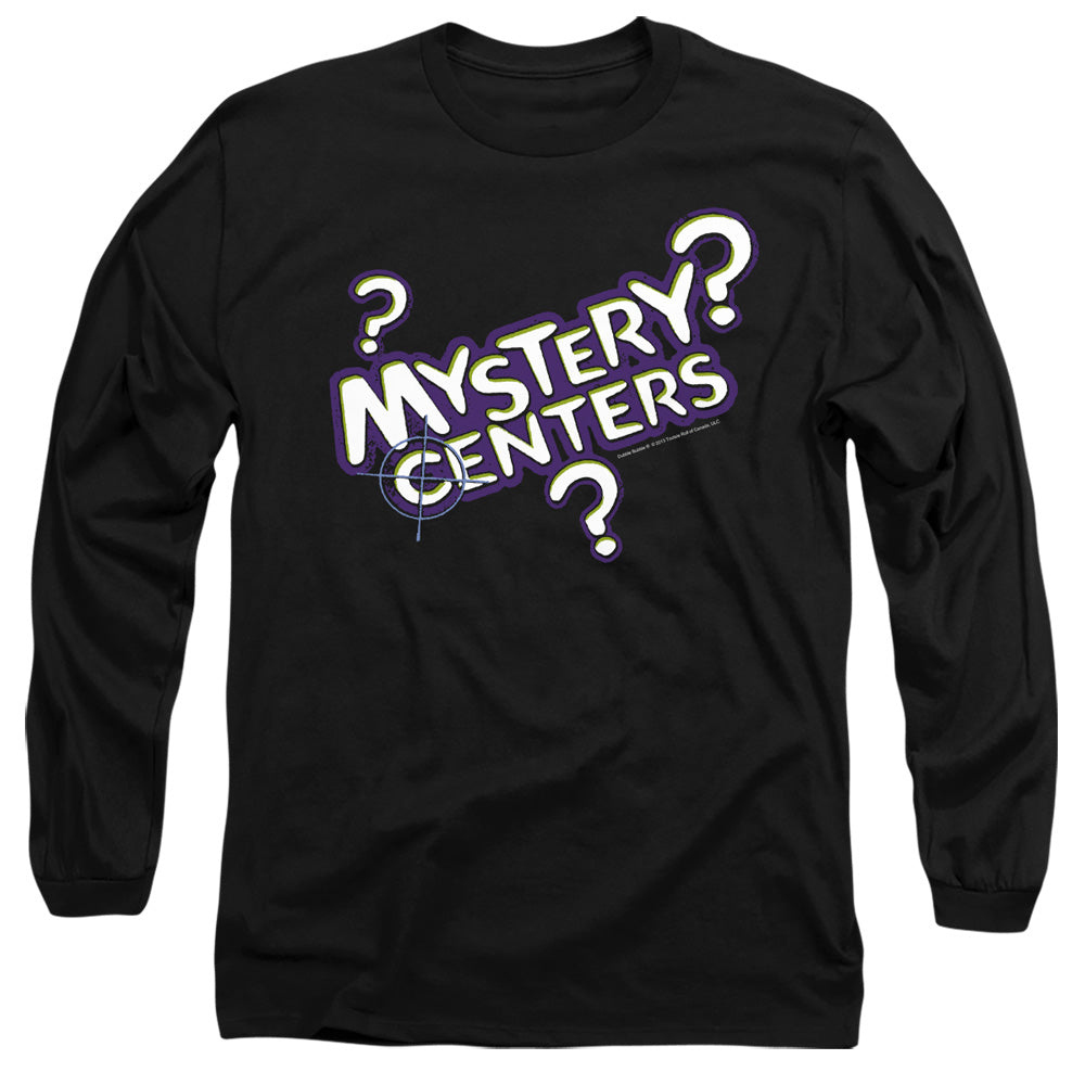 Dubble Bubble - Mystery Centers - Long Sleeve Adult 18/1 - Black T-shirt