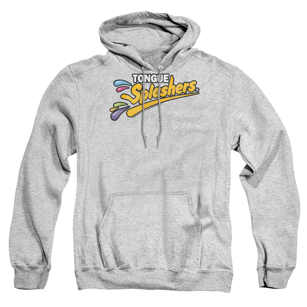 Dubble Bubble - Tongue Splashers Logo - Adult Pull-over Hoodie - Athletic Heather