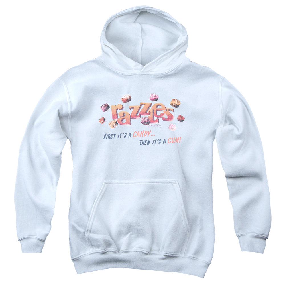 Dubble Bubble - A Gum And A Candy - Youth Pull-over Hoodie - White