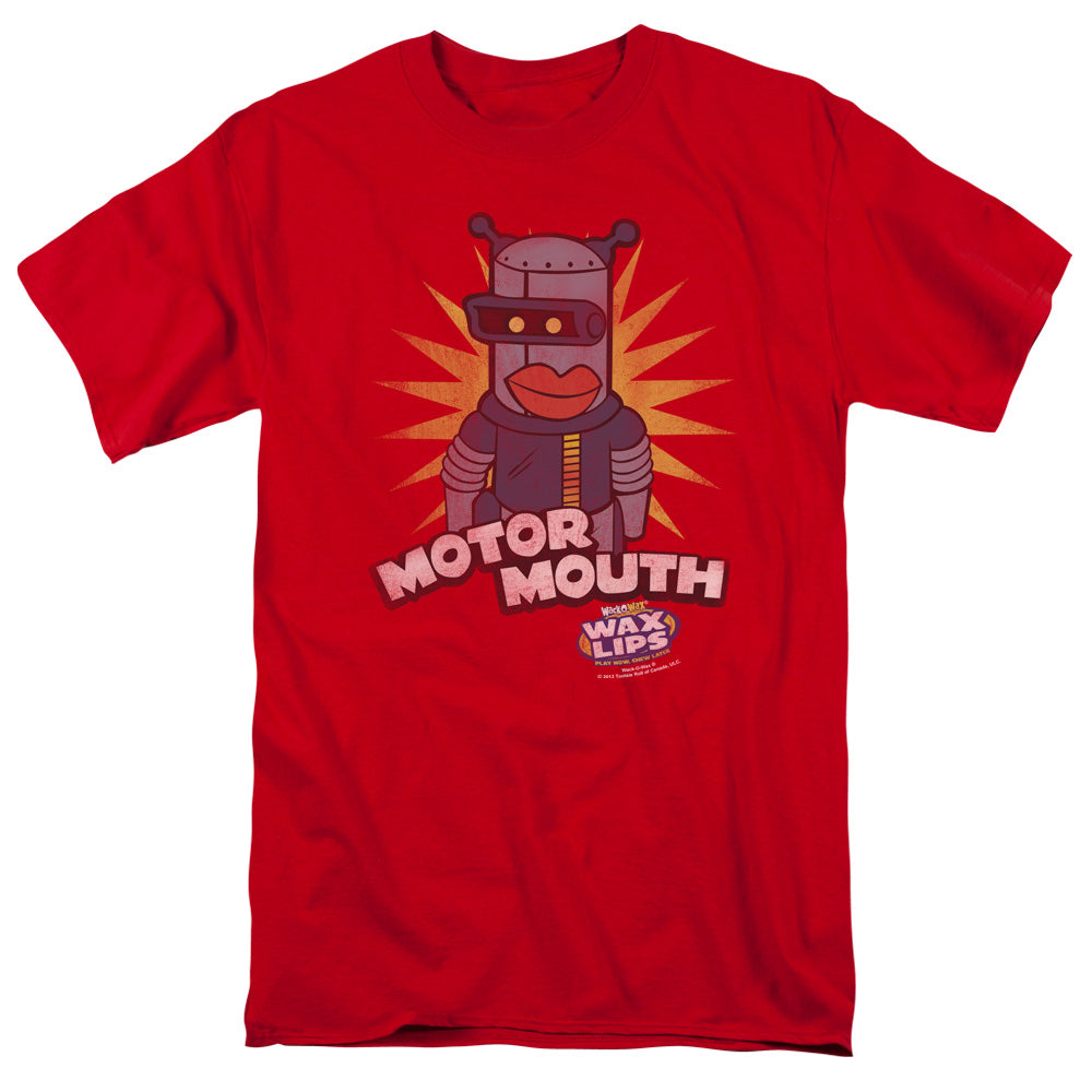 Dubble Bubble - Motor Mouth - Short Sleeve Adult 18/1 - Red T-shirt