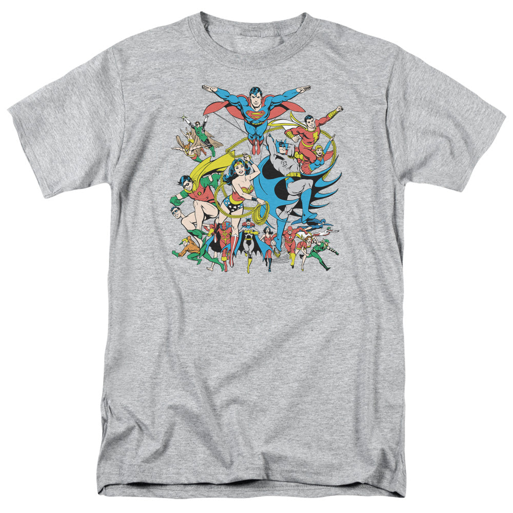 Dc Green Arrow - Green Arrow - Short Sleeve Adult 18/1 - Athletic Heather T-shirt