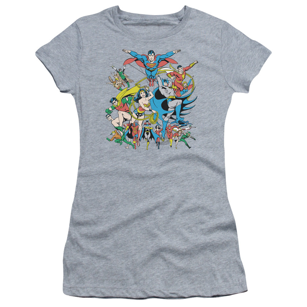 Dc Green Arrow - Green Arrow - Short Sleeve Junior Sheer - Athletic Heather T-shirt