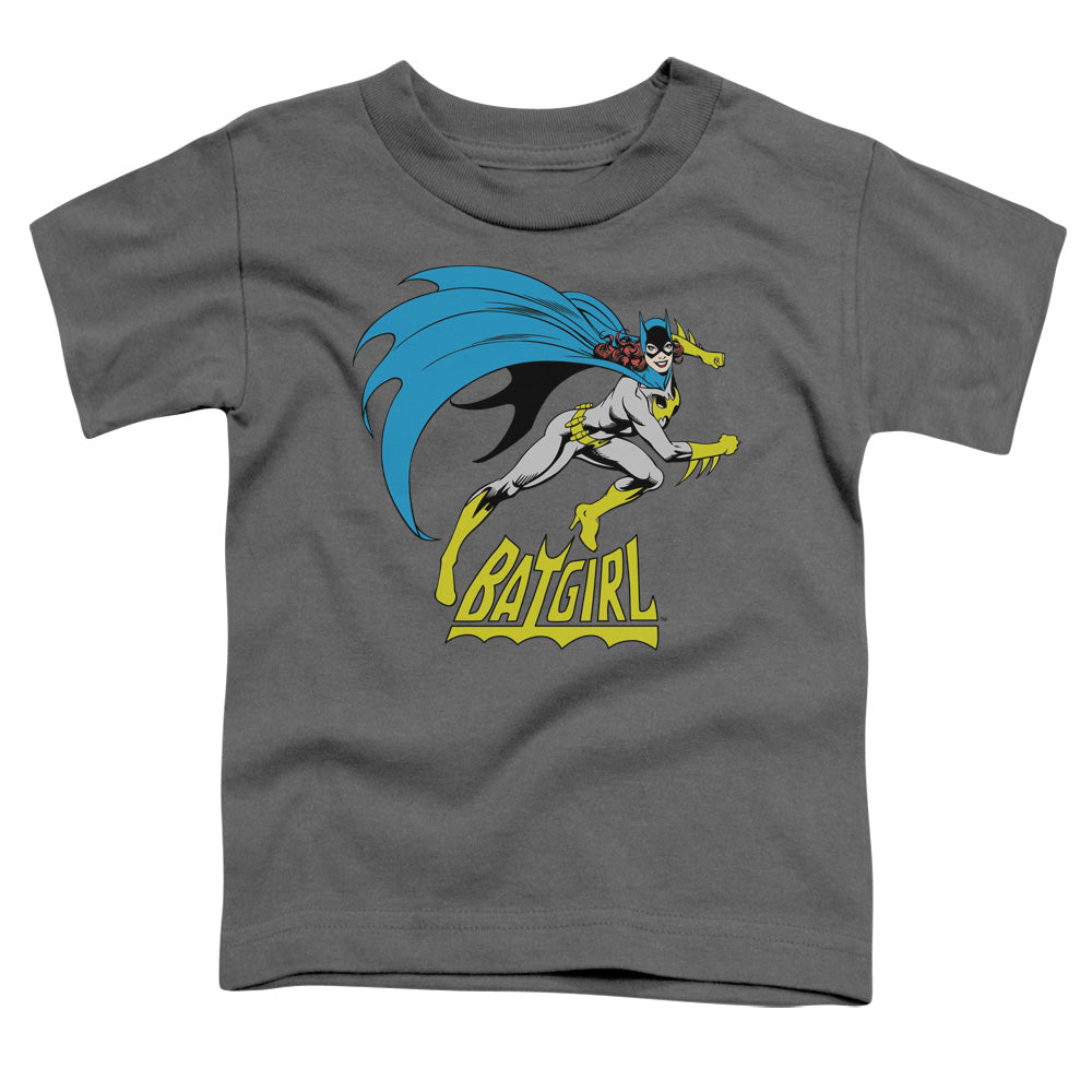 Dc Batgirl - Batgirl Is Hot - Short Sleeve Toddler Tee - Charcoal T-shirt