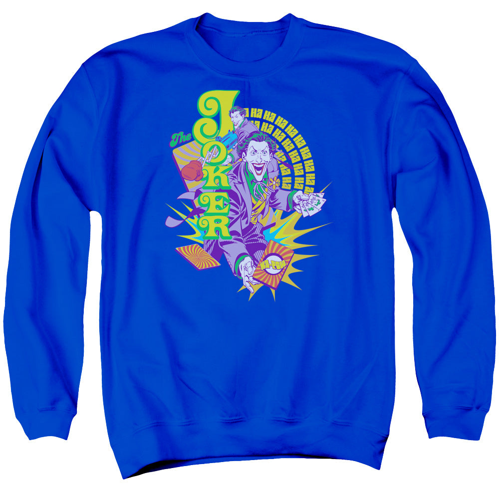 Dc - Raw Deal - Adult Crewneck Sweatshirt - Royal Blue
