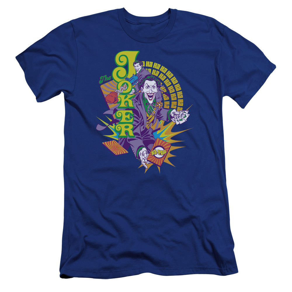 Dc - Raw Deal-premuim Canvas Adult Slim Fit 30/1 - Royal Blue