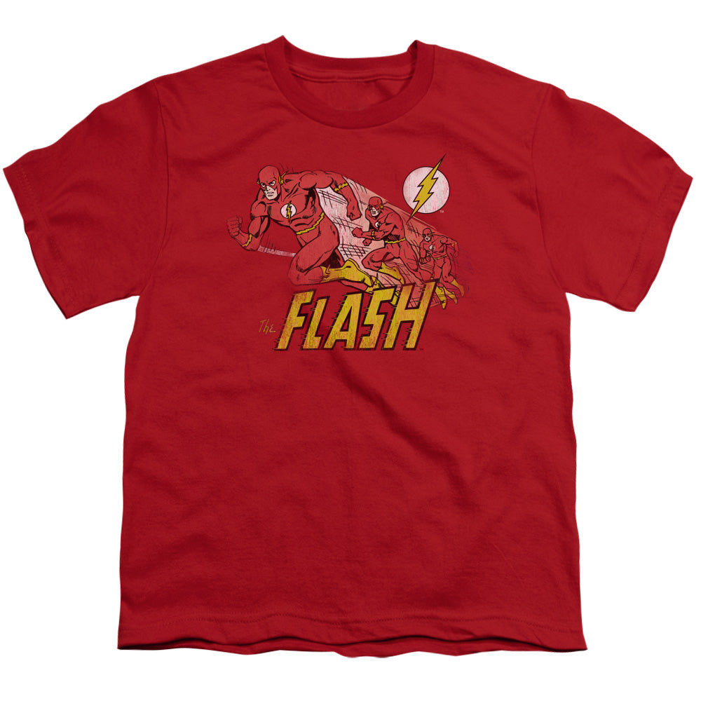 DC FLASH CRIMSON COMET - S/S YOUTH 18/1 - RED T-Shirt